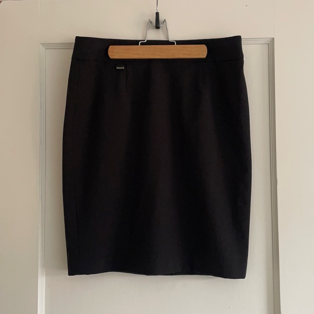 Calvin Klein Black Pencil Skirt